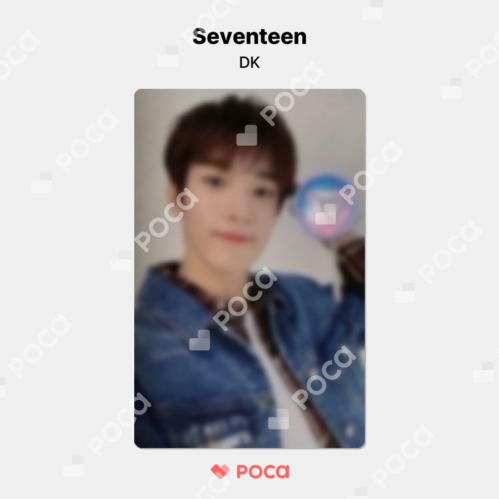 ウォヌ SEVENTEEN 3rd CARAT LAND CARAT ZONE seventeen 2024 Carat Land Carat Zone Wonwoo photo card (I'll