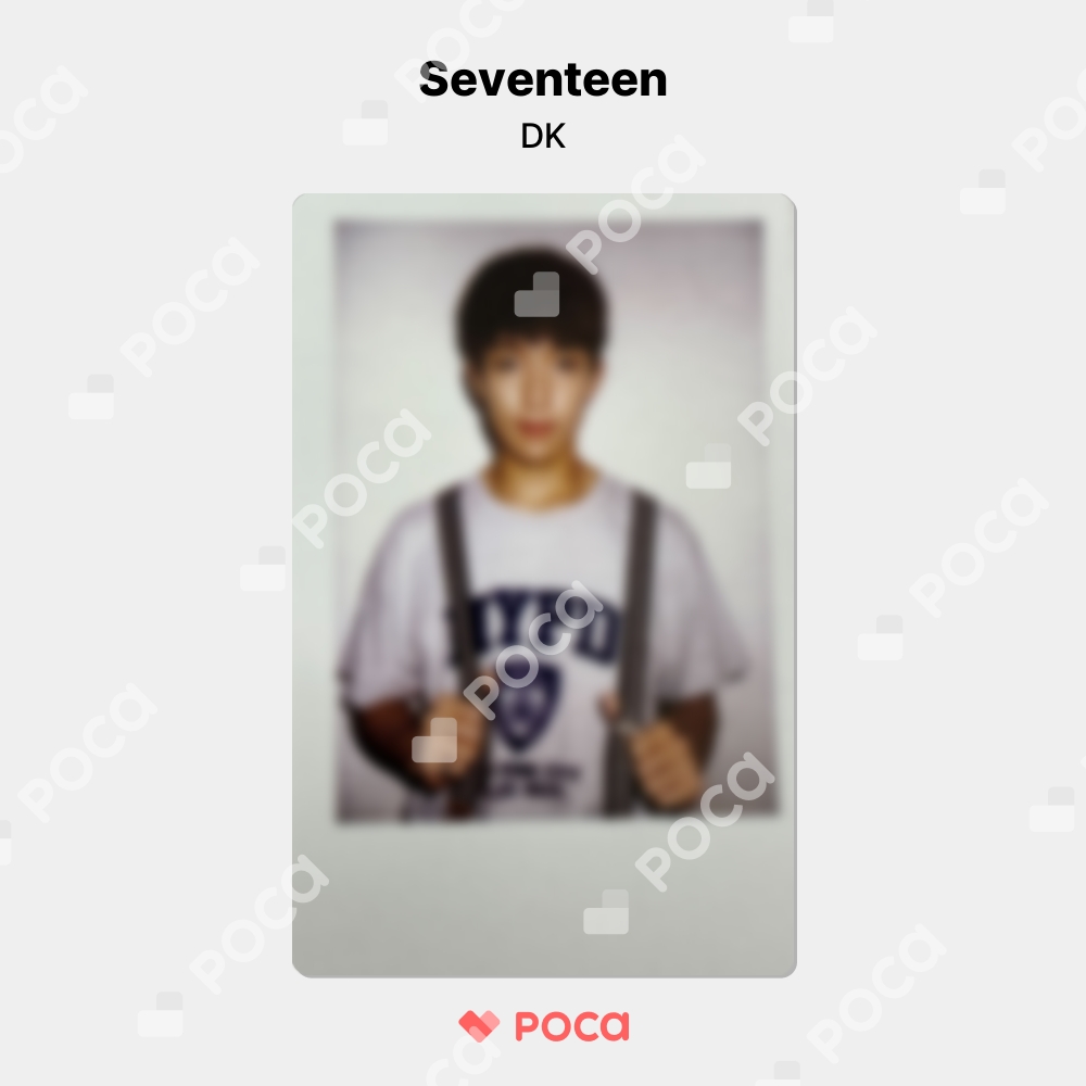 玄関先迄納品 Shining - SEVENTEEN LIKE DK] Seventeen Diamond B Card Photo アイドル