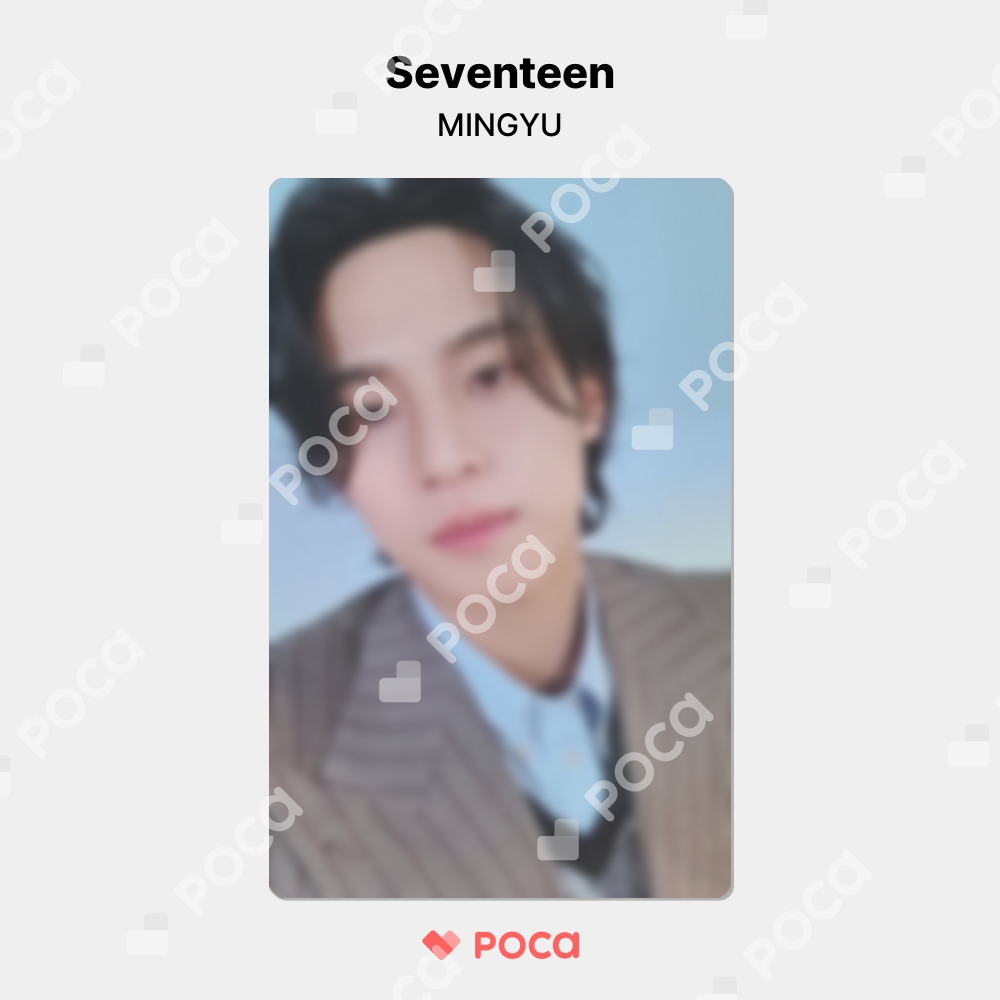 Seventeen MINGYU] FML BEATROAD/JOEUNMUSIC Benefit Photocard