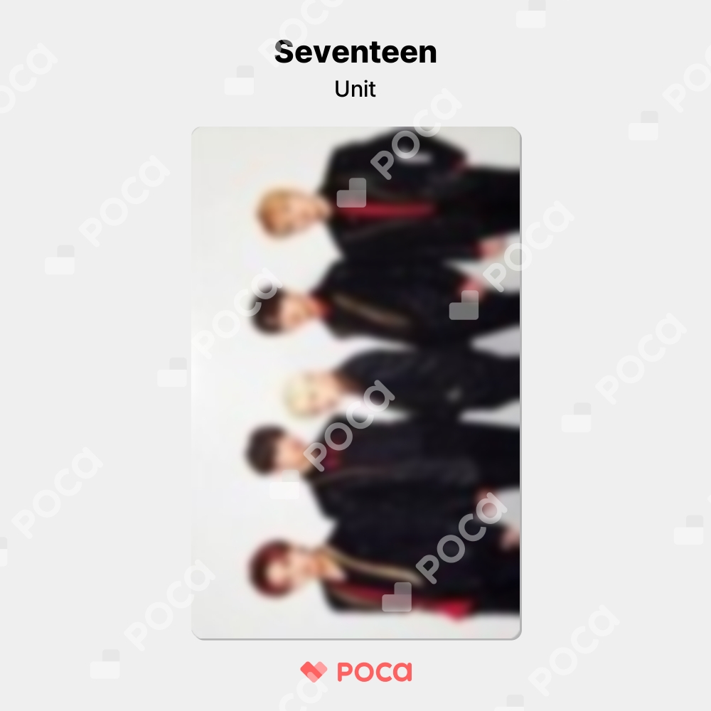 SEVENTEEN 2018 Ideal Cut in Japan official photo card